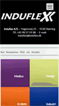 Mobile Screenshot of induflex.dk
